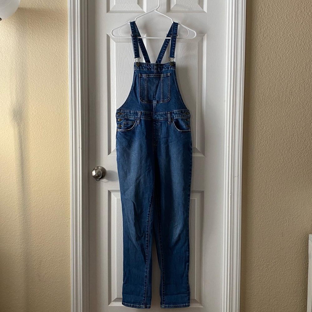 Denim overalls